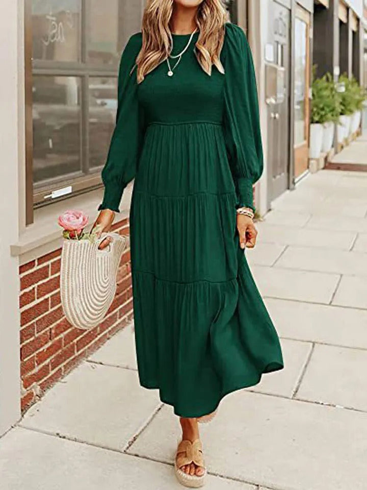 Drune | Midi-Kleid mit Langen Ärmeln und Dinnerjackets