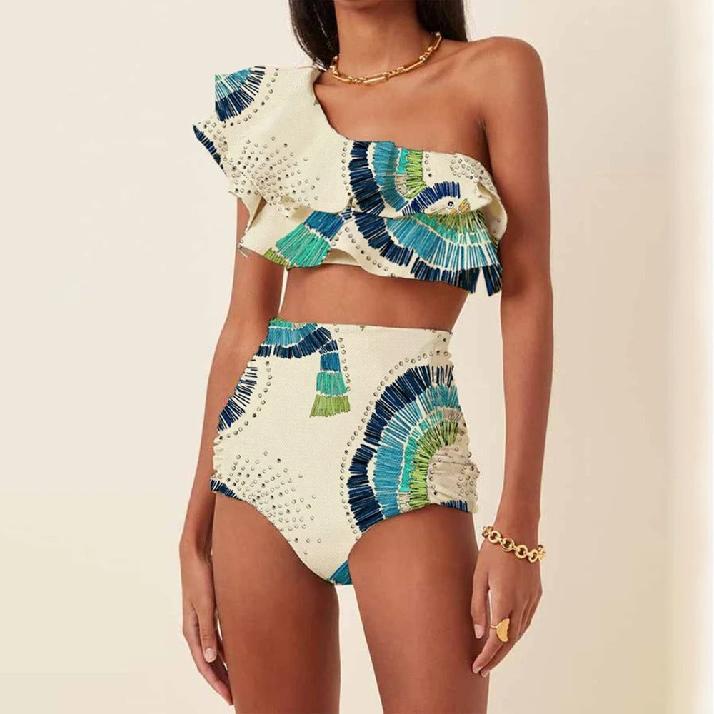 Drune | Rüschen Bikini Für Damen Trendy & Auffällig