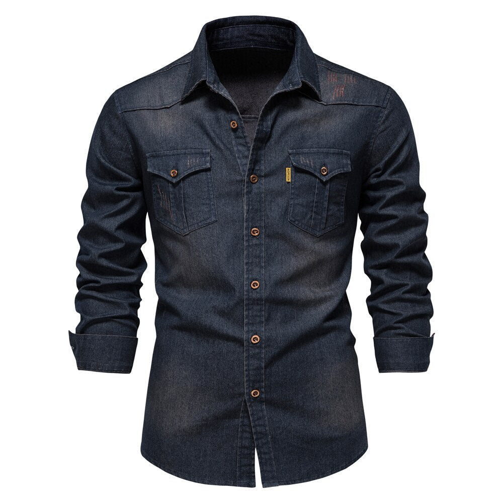 Drune | Denim Hemd