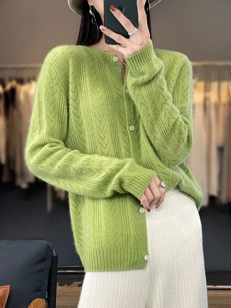 Drune | 100% Wolle Cardigan