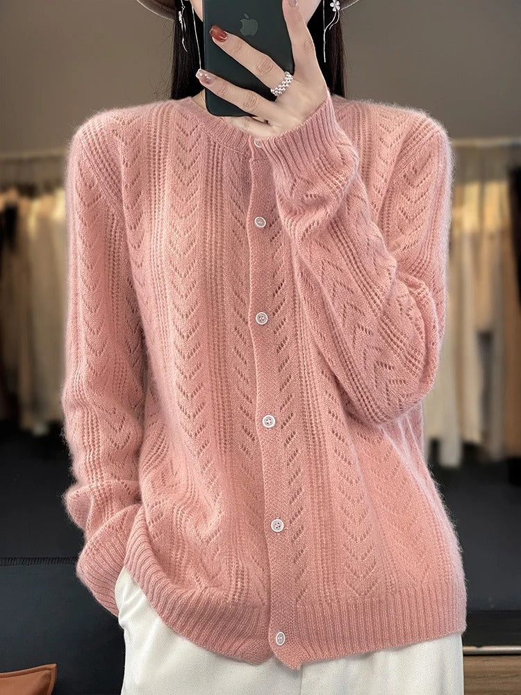 Drune | 100% Wolle Cardigan
