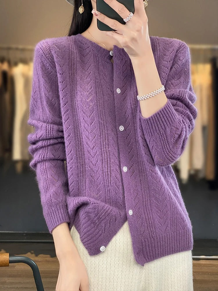 Drune | 100% Wolle Cardigan