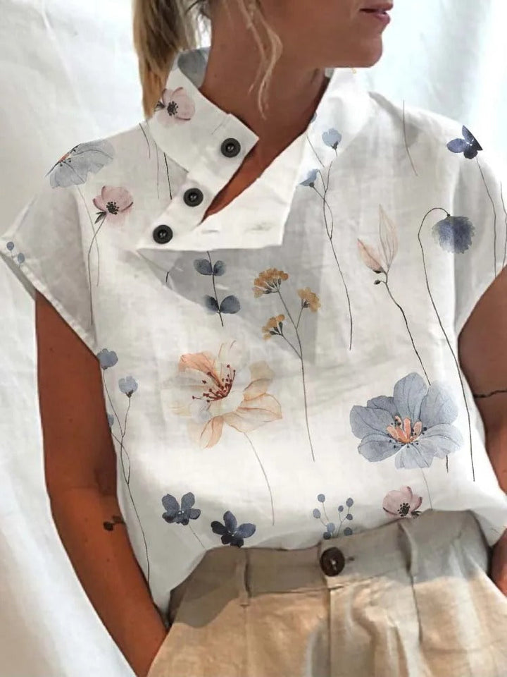 Drune | Floral Print Top