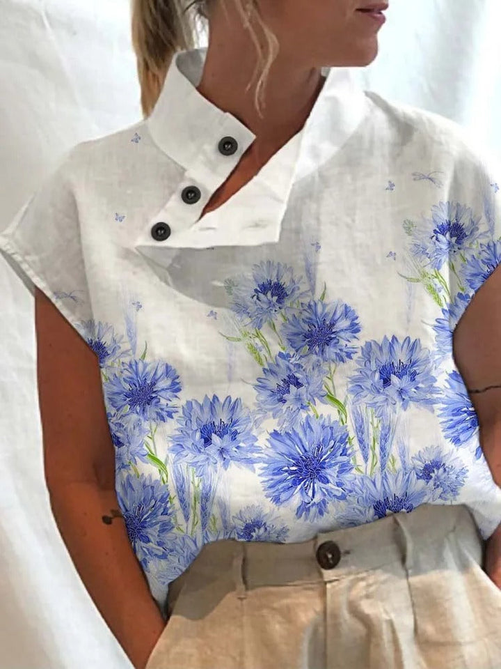 Drune | Floral Print Top