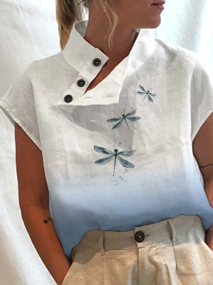 Drune | Floral Print Top