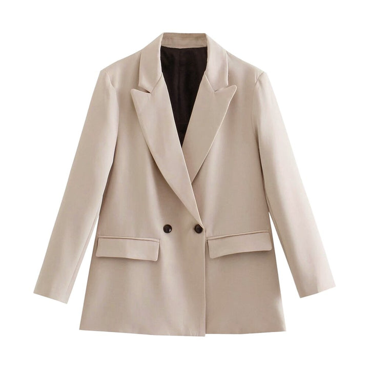 Drune | Bequemer Trendiger Langer Blazer Für Den Herbst