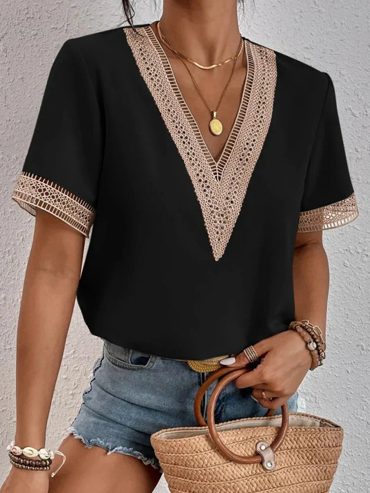 Drune | Leichte Bluse Damen Elegant Und Vielseitig