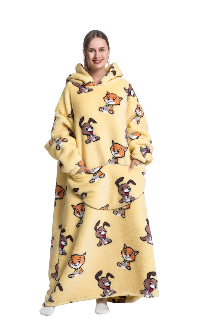 Drune | Fleece Hoodie Decke Für Den WINTER