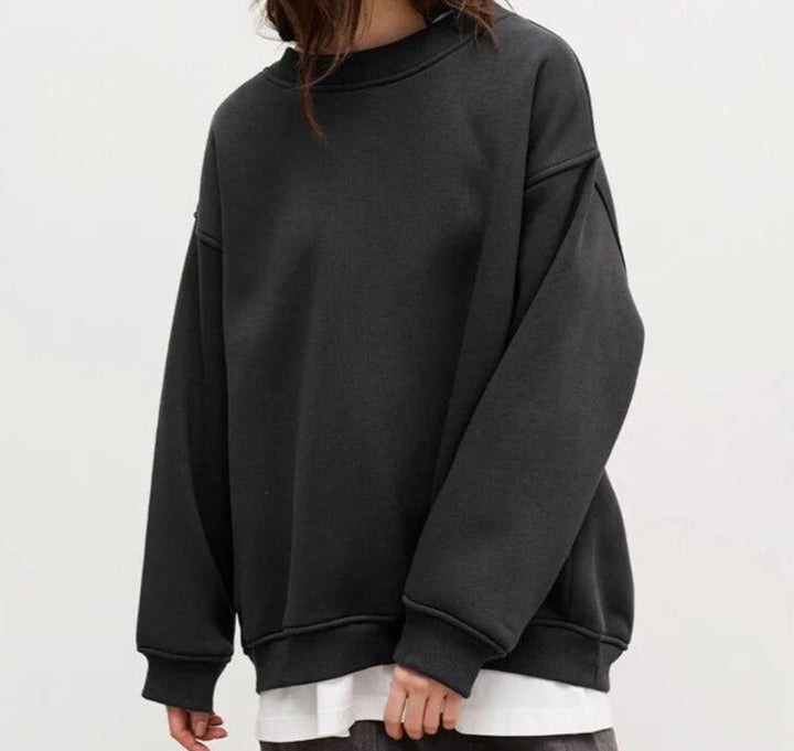 Drune - Basic-Pullover in Übergröße