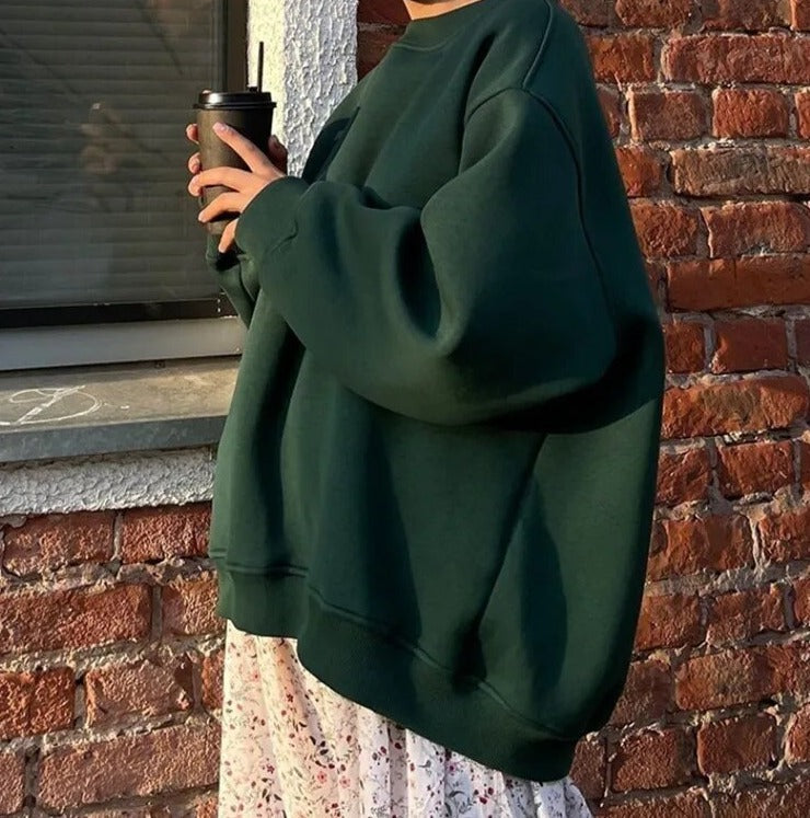 Drune - Basic-Pullover in Übergröße