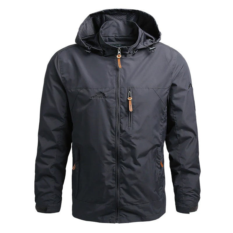 Drune | Elegante Softshelljacke mit Kapuze für Männer - Perfekt für Outdoor-Aktivitäten im Herbst/Winter