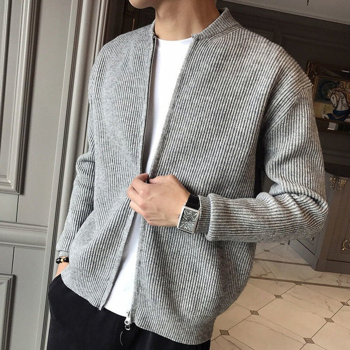 Drune | Cardigan Premium Weicher Herren Cardigan