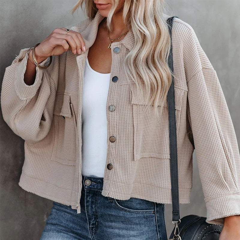 Drune | Kurze Bequeme Und Modische Damenjacke