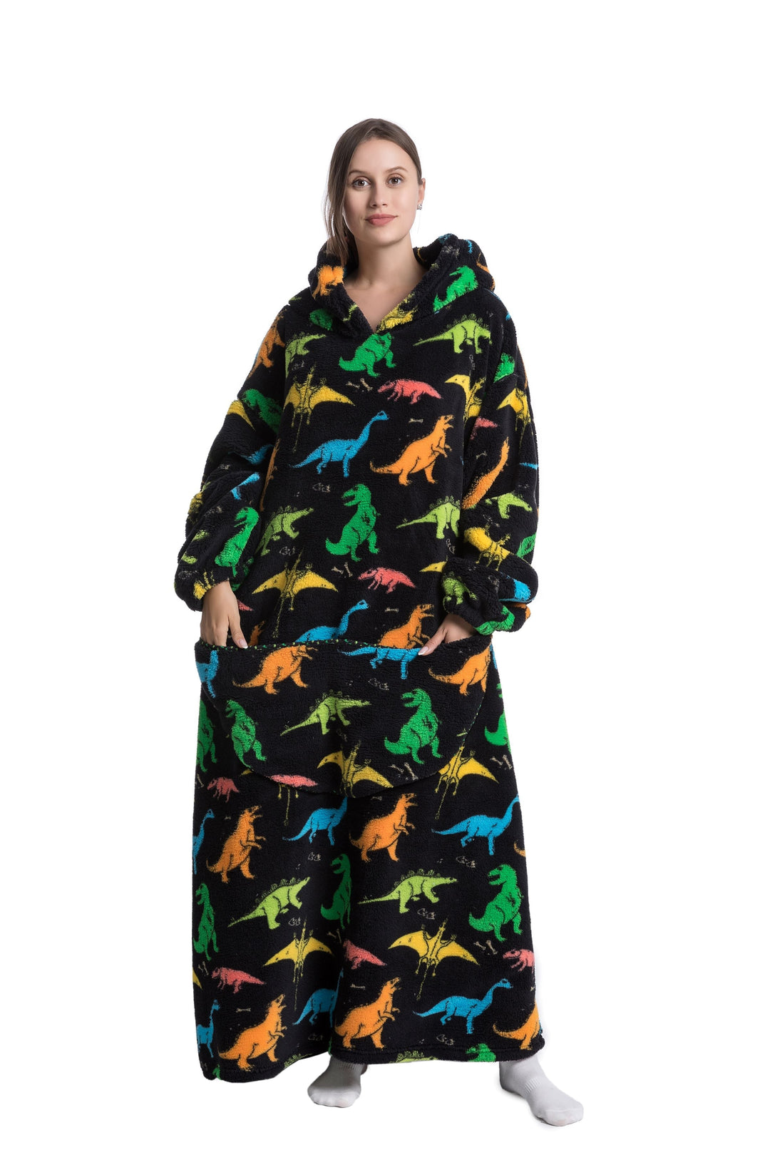 Drune | Fleece Hoodie Decke Für Den WINTER