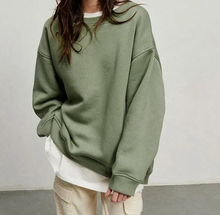 Drune - Basic-Pullover in Übergröße