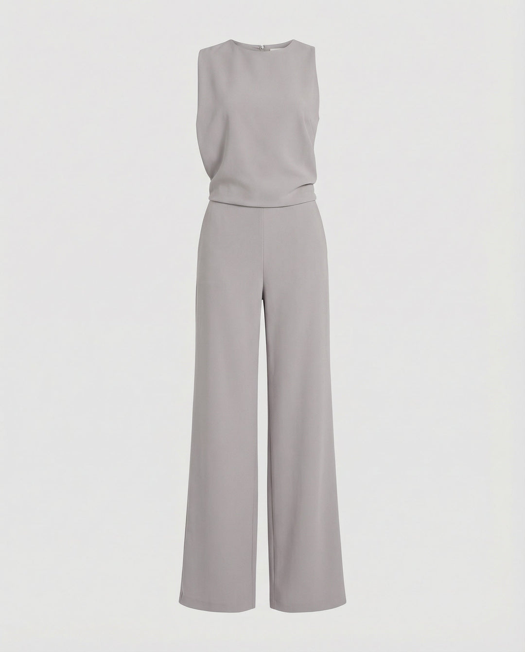 Eleganter Jumpsuit mit Rundhalsausschnitt für Alltag & Besondere Anlässe Drune
