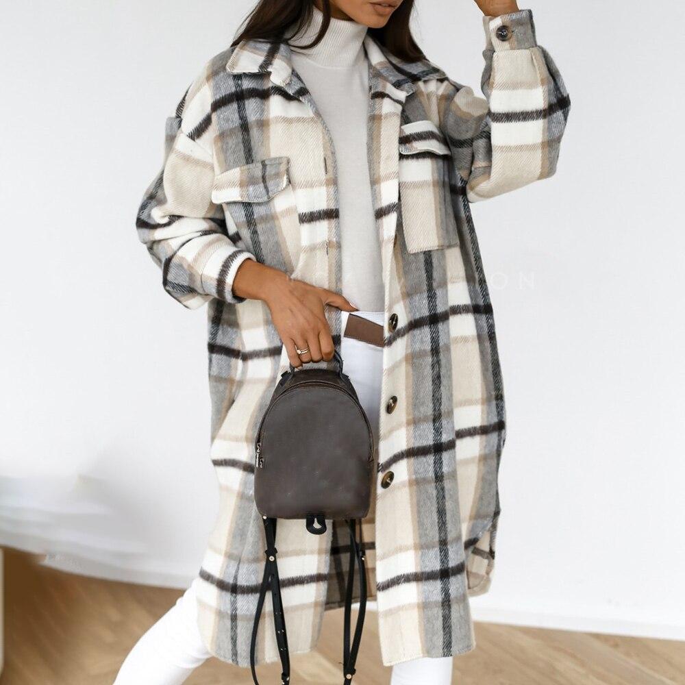 Drune | Flanelljacke Schick Moderner Stil Ideal für den Winter