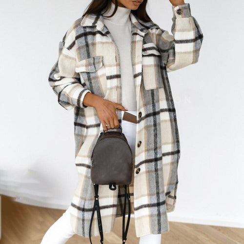 Drune | Flanelljacke Schick Moderner Stil Ideal für den Winter
