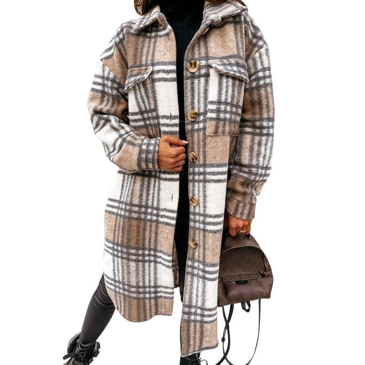 Drune | Flanelljacke Schick Moderner Stil Ideal für den Winter