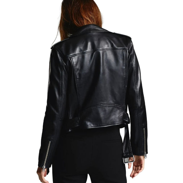 Drune | Elegant Premium leather jacket : Modern Woman 2024