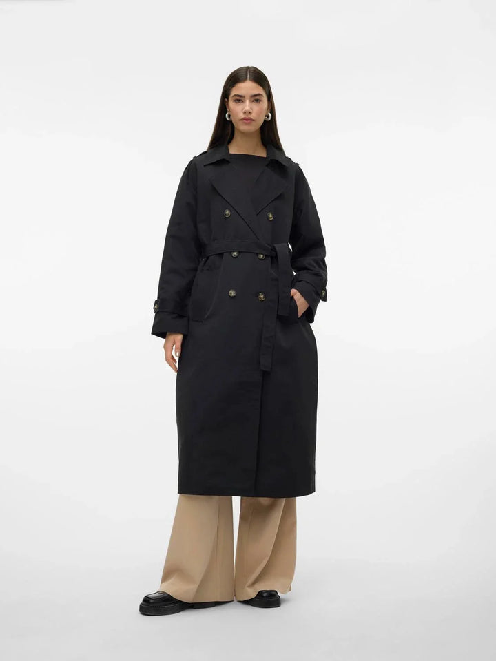 Drune | Trenchcoat Stilvoll und Funktionell Ideal für Windige Tage