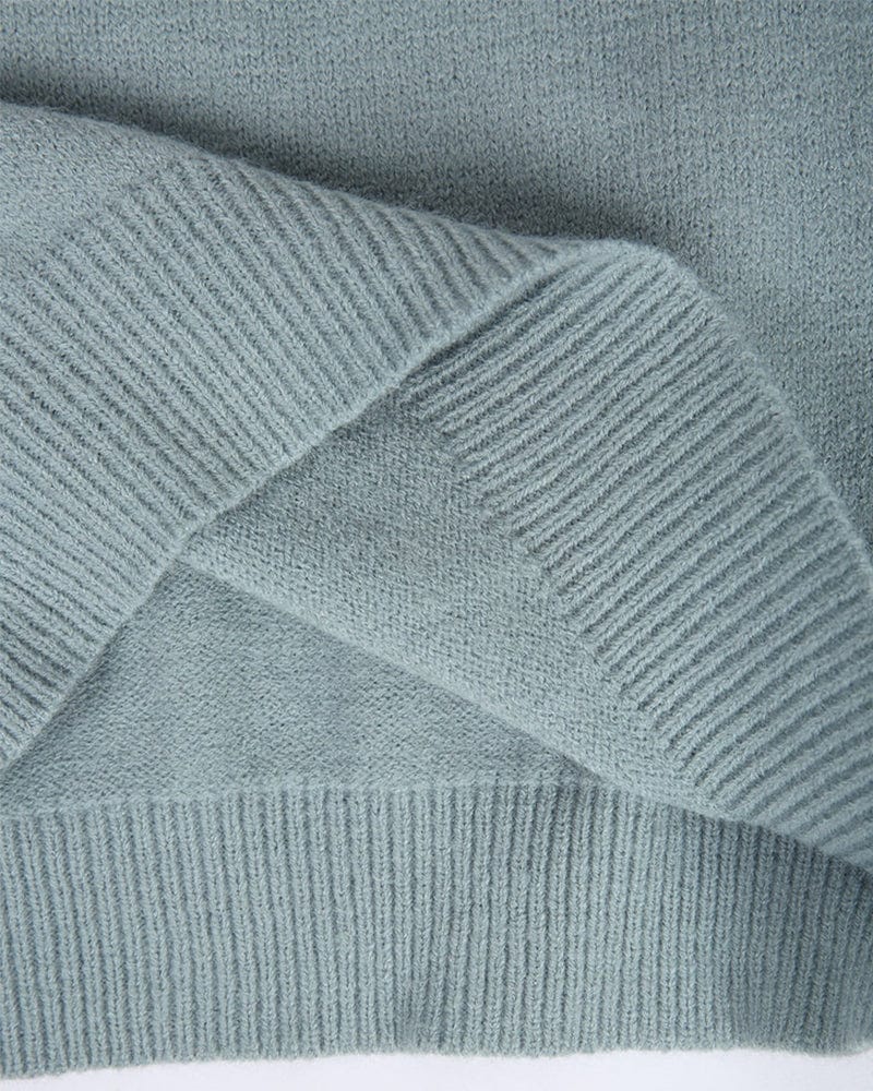 Drune | Strickpullover - Fair Isle-Muster - Rundhalsausschnitt - Lange Ärmel - Rippdetails