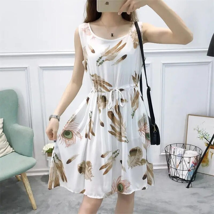 Drune | Chic Floral Kleid Eleganz
