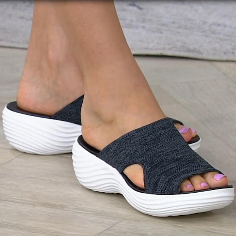 Drune Orthopädische Sandalen | Stilvolle, leichte, bequeme Freizeitsandalen für Frauen