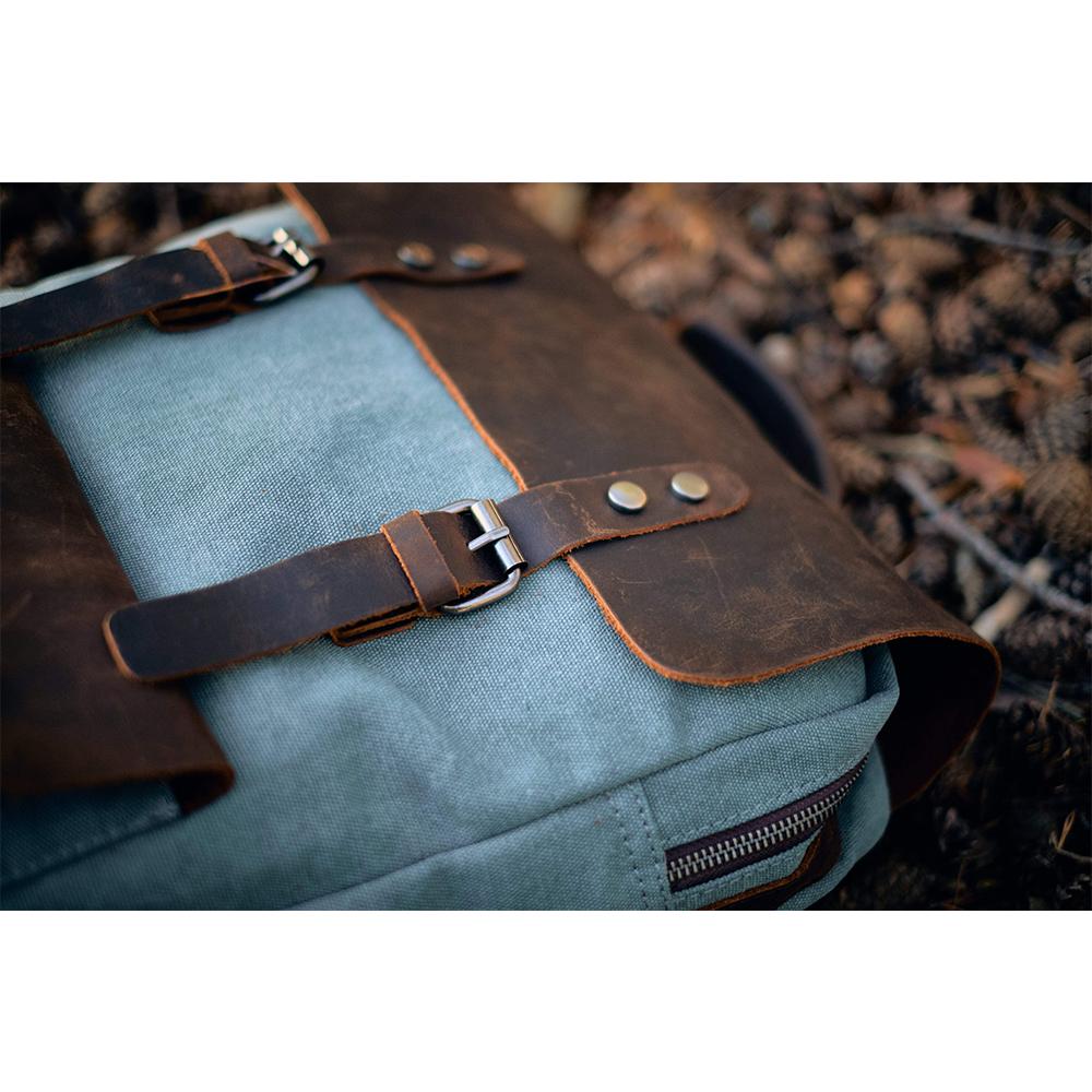 Drune | Canvas Rucksack - Stockholm - Stilvoller und nachhaltiger Rucksack für den täglichen Gebrauch