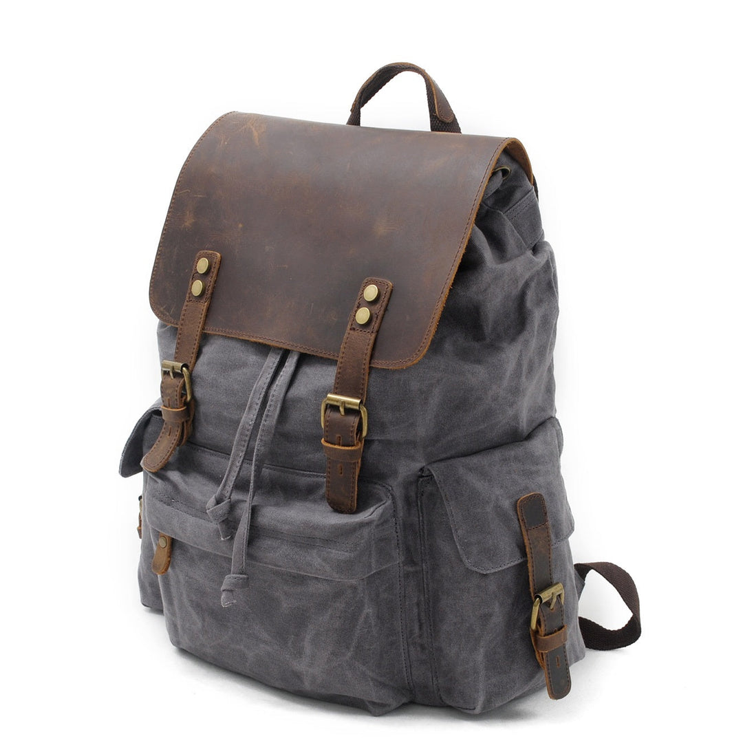 Drune | Canvas Rucksack - BalticTrail - Nachhaltig und stilvoll für abenteuerliche Reisende