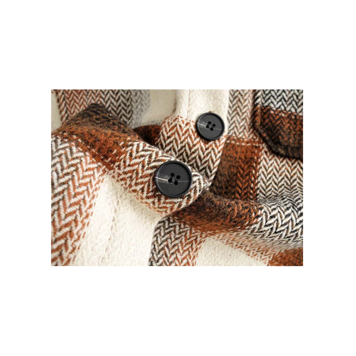 Drune | Vintage Mid Coat für Frauen - Stilvoll und Lässig