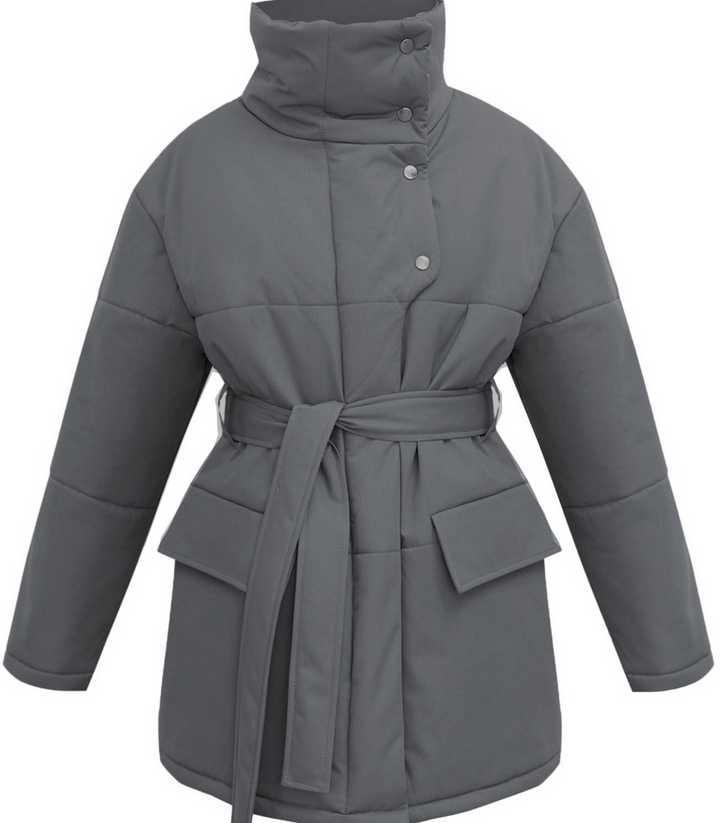 Drune | Puffer-Bürojacke mit Gürtel Zuzanna