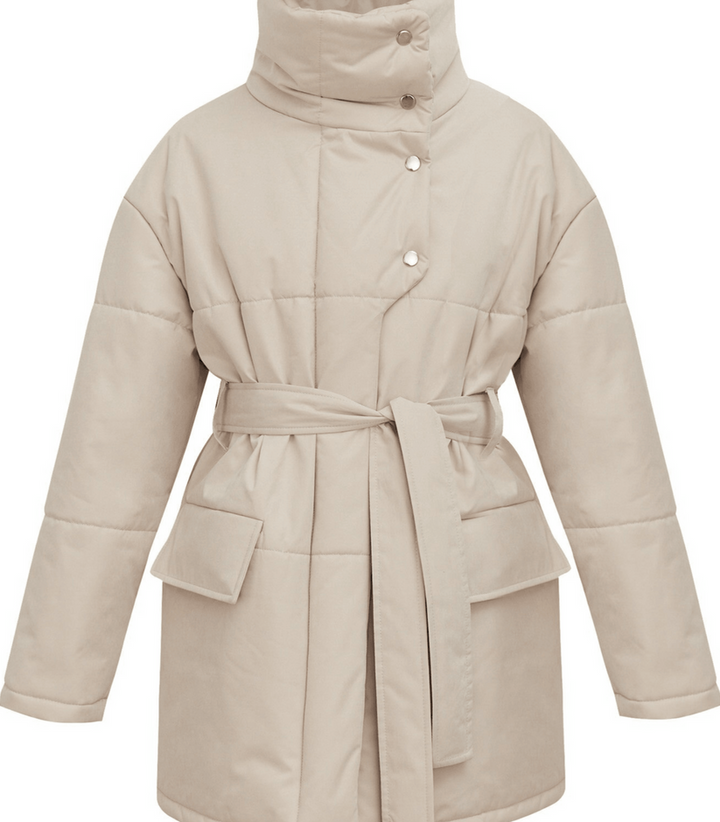 Drune | Puffer-Bürojacke mit Gürtel Zuzanna