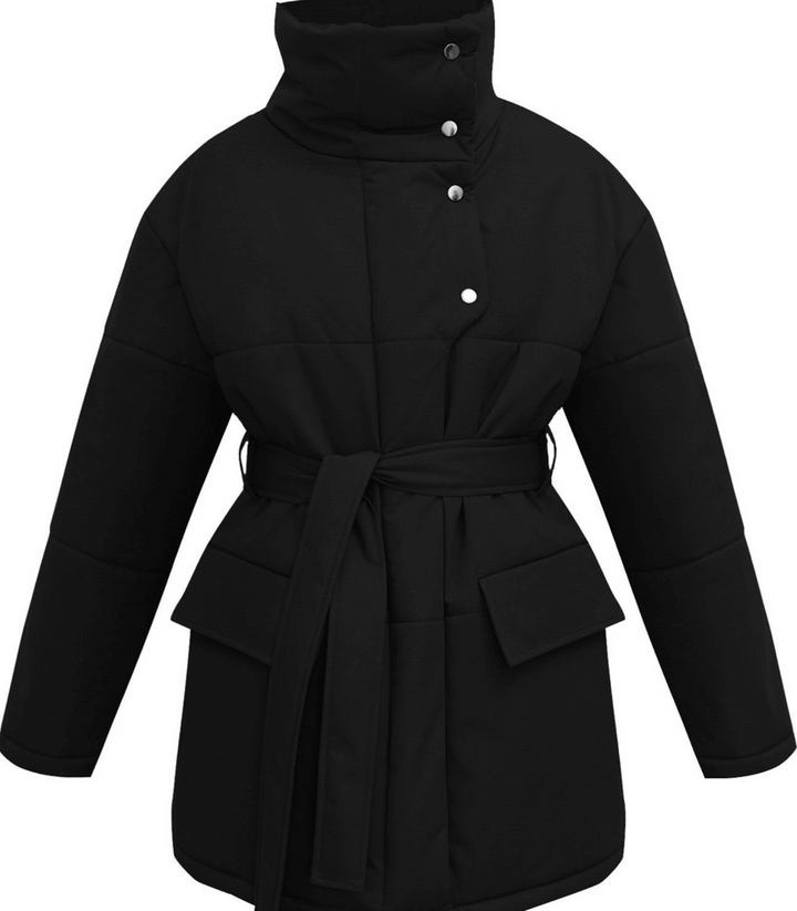 Drune | Puffer-Bürojacke mit Gürtel Zuzanna