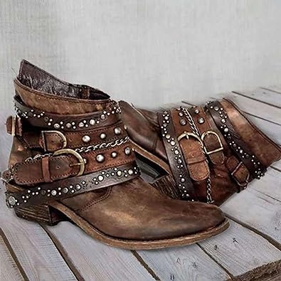 Drune | Vintage Slip-On Damenstiefel