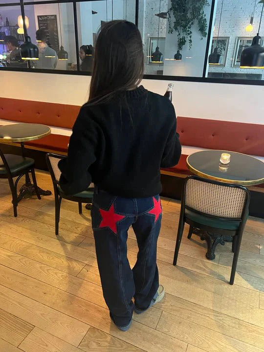 Drune | Star Jeans 100% Baumwolle
