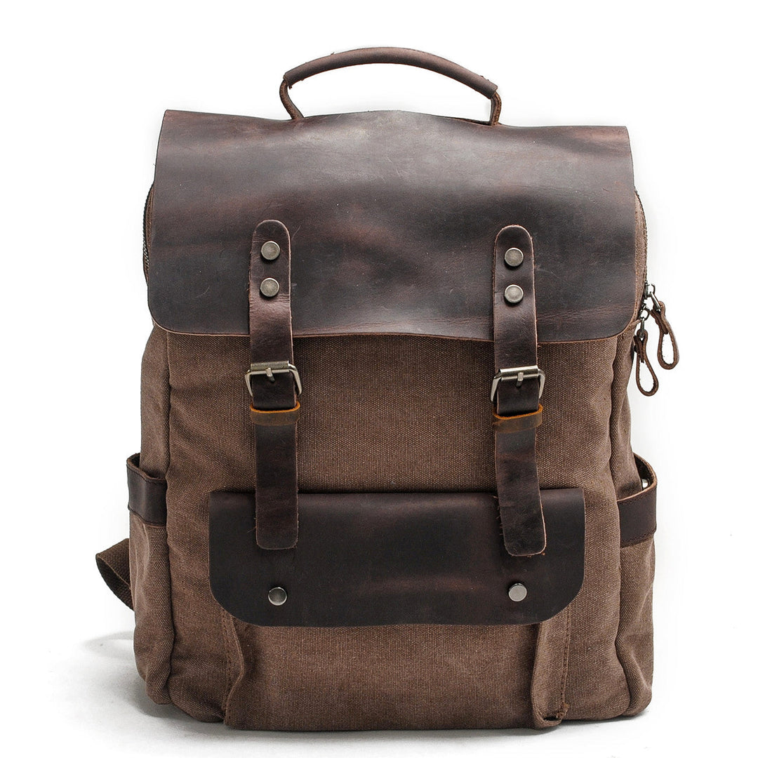 Drune | Canvas Rucksack - Stockholm - Stilvoller und nachhaltiger Rucksack für den täglichen Gebrauch