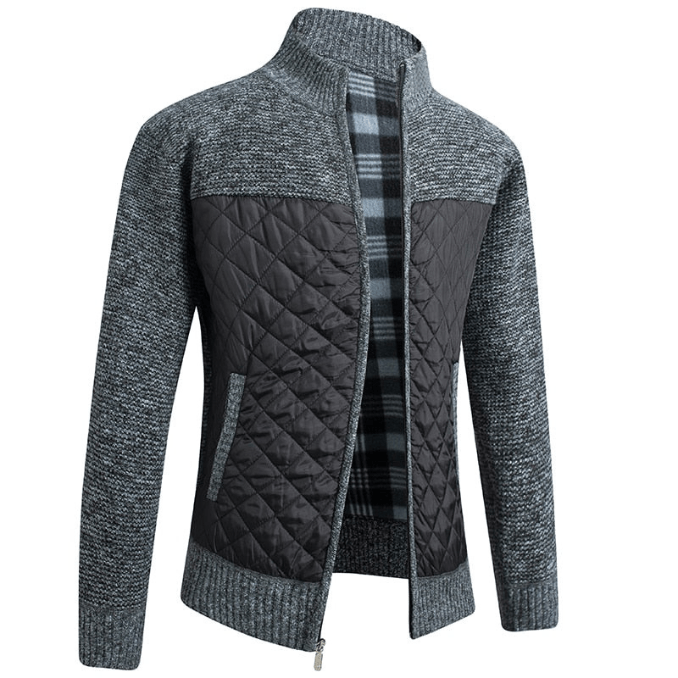 Drune | Jack Herren Premium Strickjacke Luxus & Warme Jacke Perfekt Für Herbst