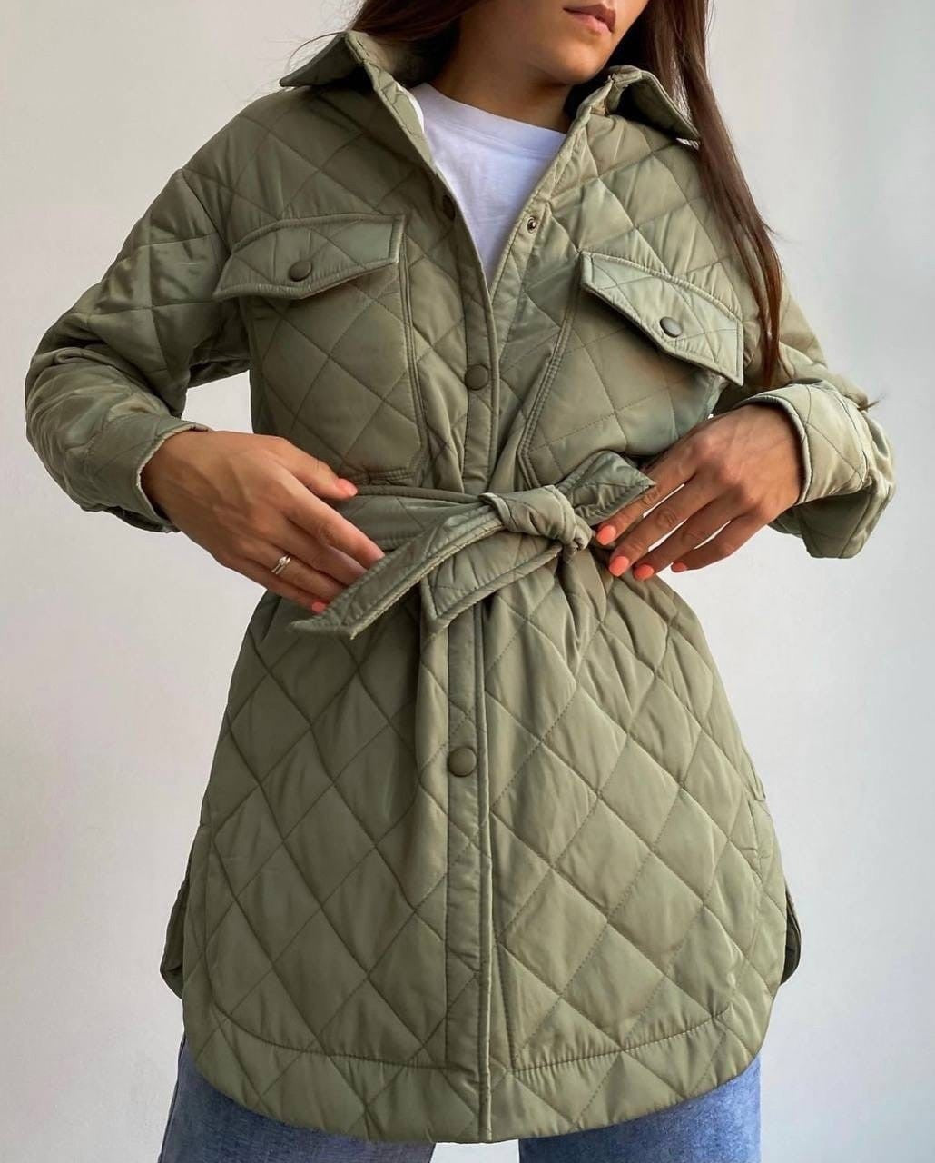 Drune | Damen Gepolsterter Mantel Trenchcoat für den Saisonwechsel 2023