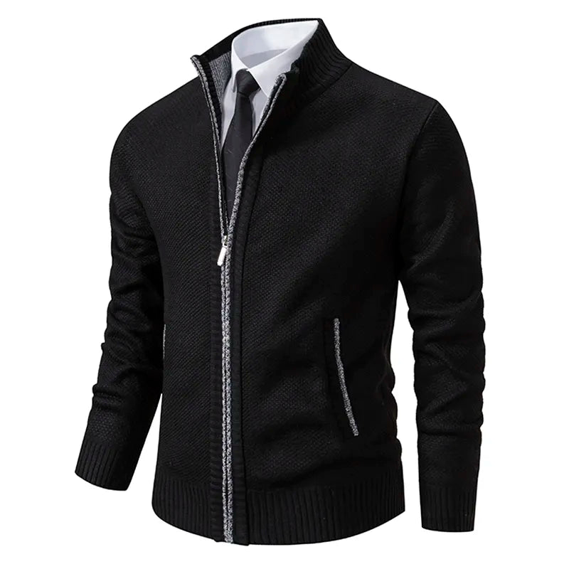 Drune - Stilvolle und Bequeme Winter Fleece Jacke mit Reißverschluss für Männer