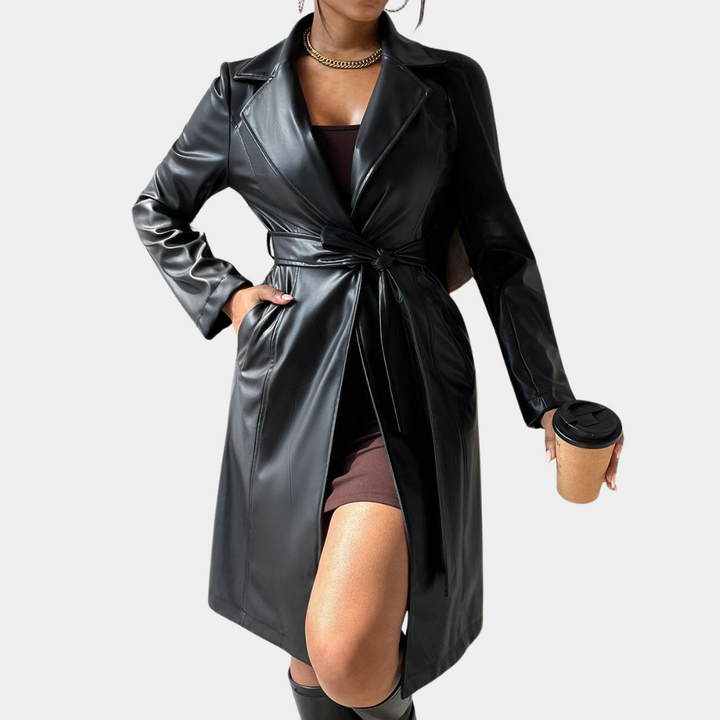 Drune | Stylische Lange Herbstjacke für Damen