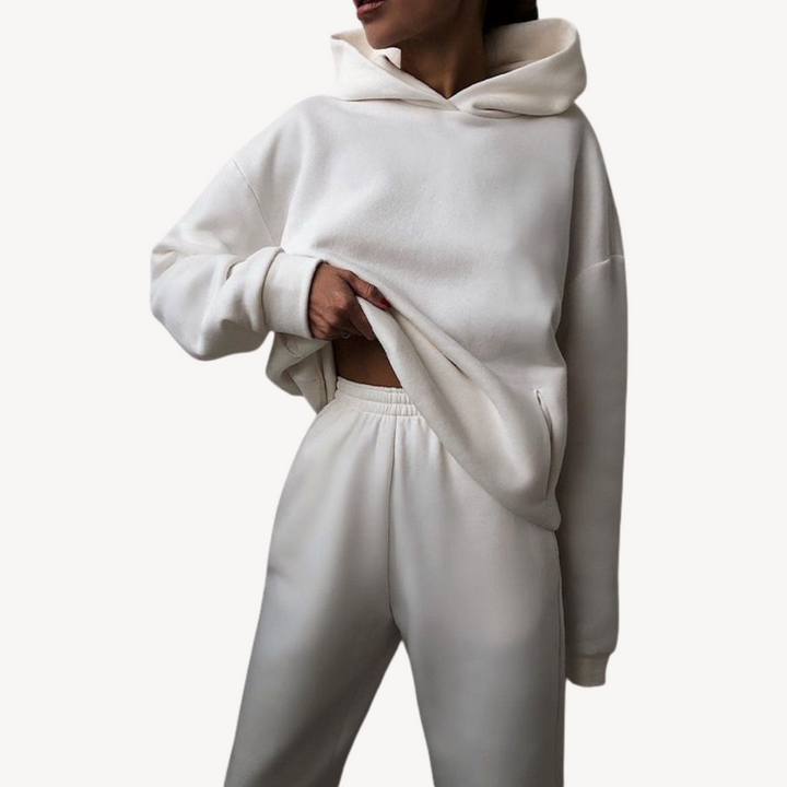 Drune | Oversized Hoodie und Jogger Set für Frauen