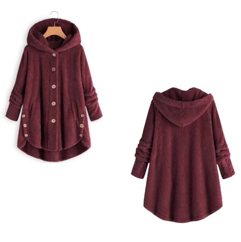 Drune | Plüsch Gefütterte Katzenjacke