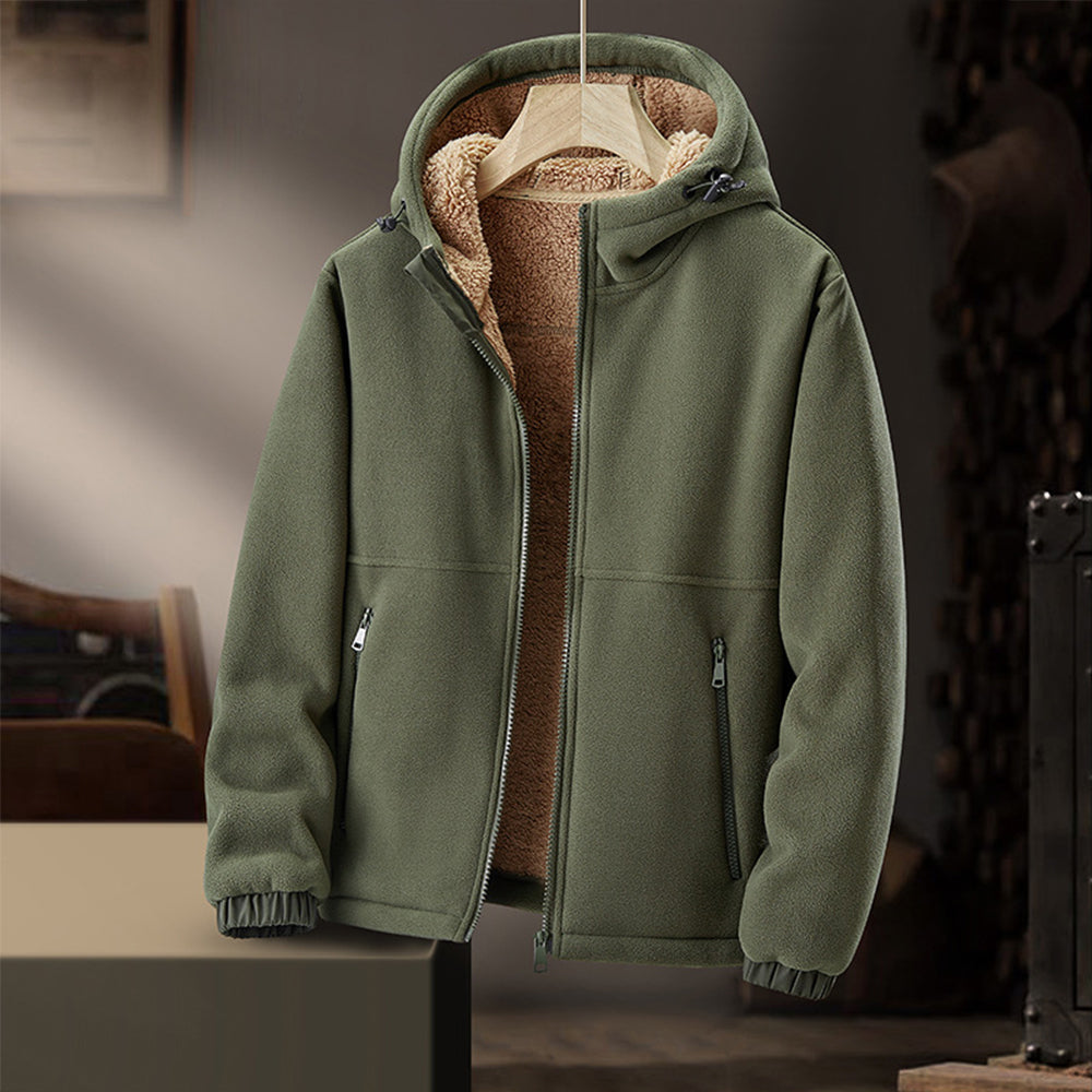 Drune | Warme Sherpa Jacke Für Herren