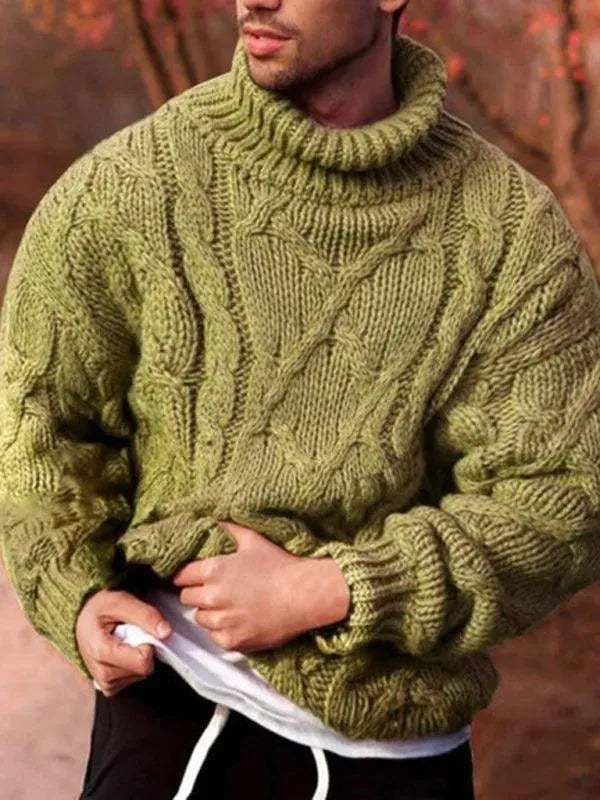 Drune | Twist Dicke Herren Rollkragenpullover