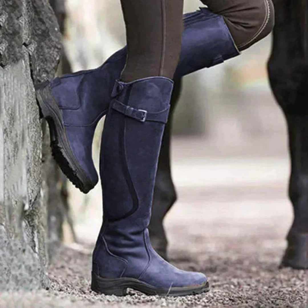 Wasserfeste Warme Damen Allwetter Bequeme Leichte Stiefel Drune