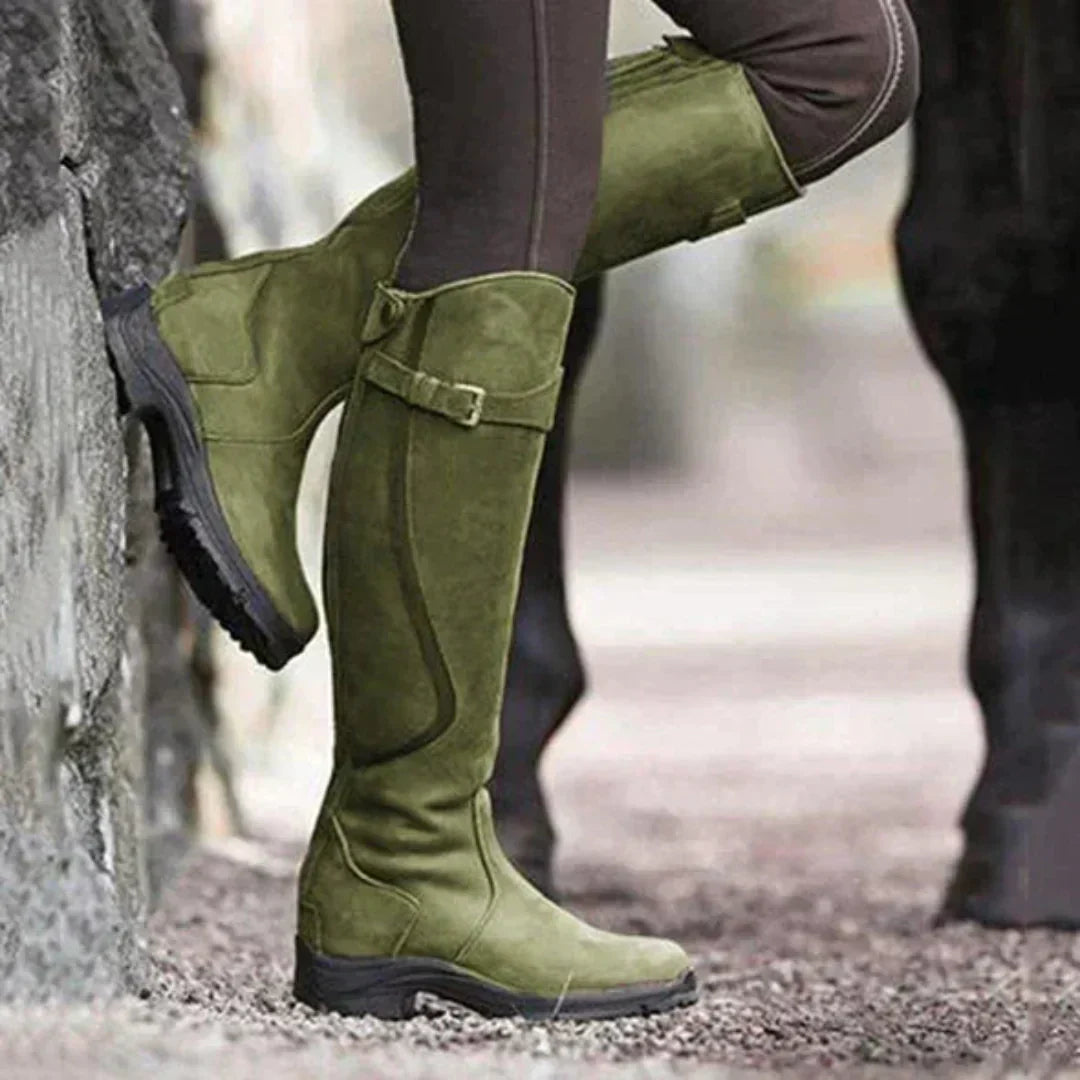 Wasserfeste Warme Damen Allwetter Bequeme Leichte Stiefel Drune