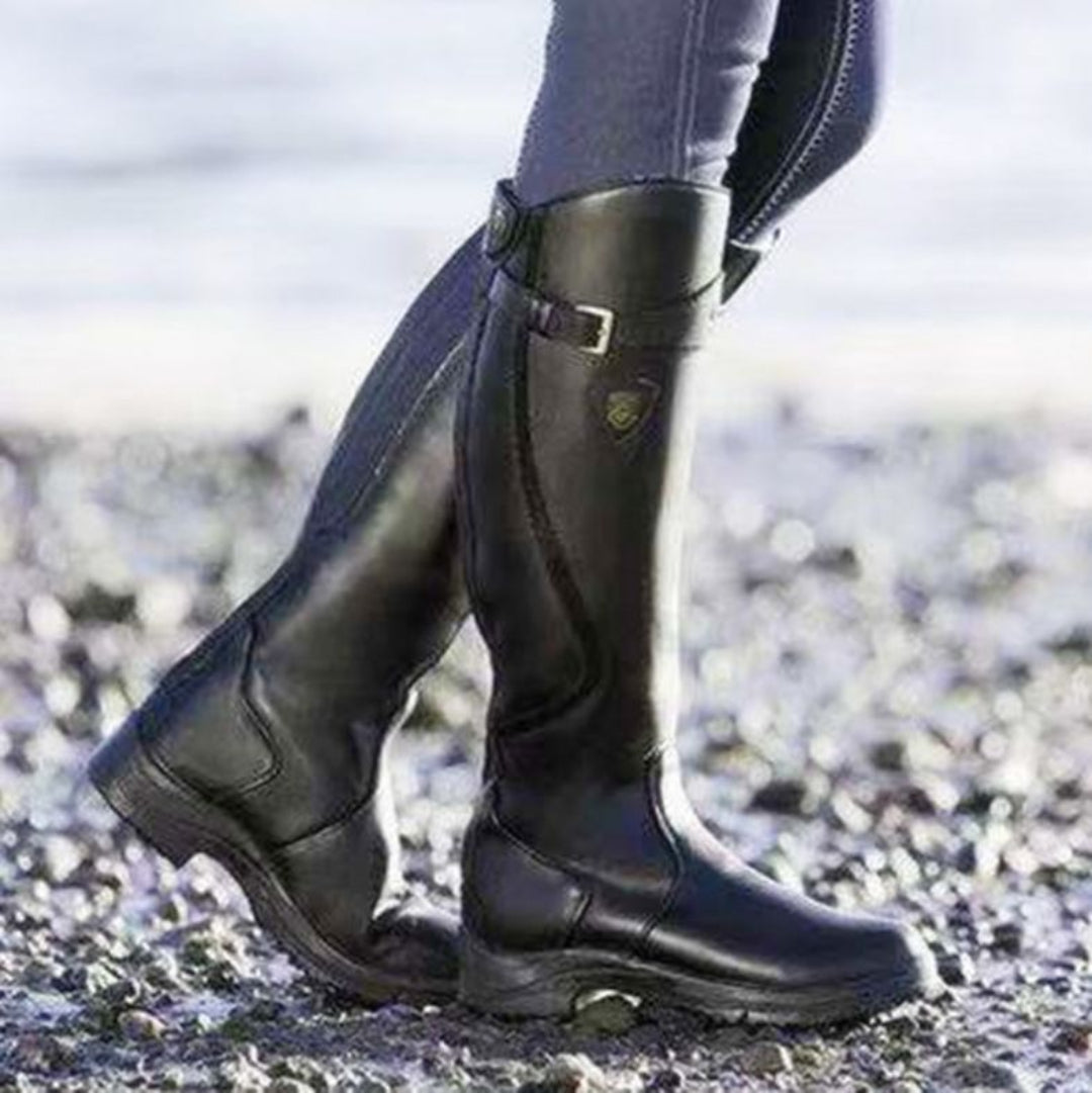Wasserfeste Warme Damen Allwetter Bequeme Leichte Stiefel Drune