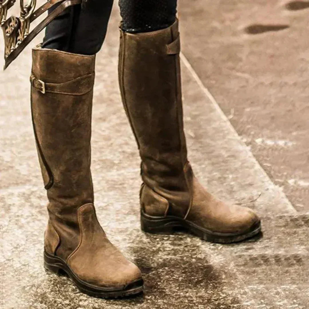 Wasserfeste Warme Damen Allwetter Bequeme Leichte Stiefel Drune