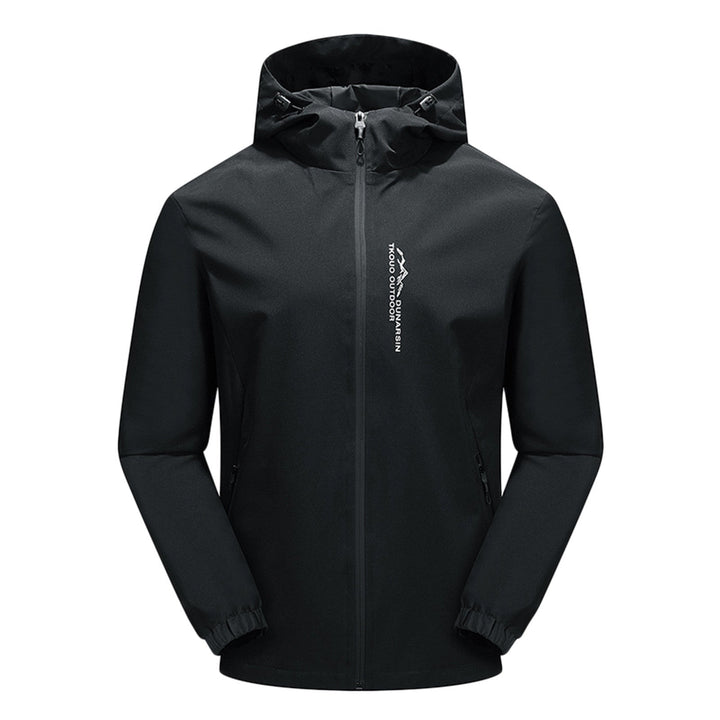 Drune | Wasserdichte und Winddichte Outdoor-Jacke mit Kapuze